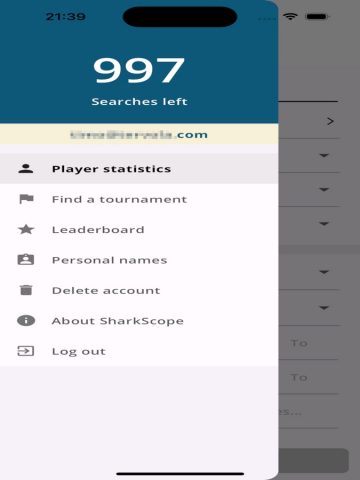 SharkScope для iOS — скриншот 1