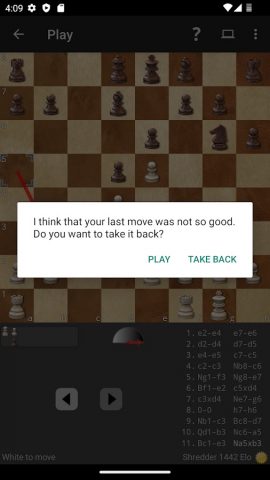 Shredder Шахматы для Android — скриншот 4