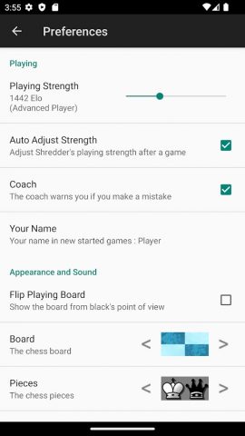 Shredder Шахматы для Android — скриншот 5