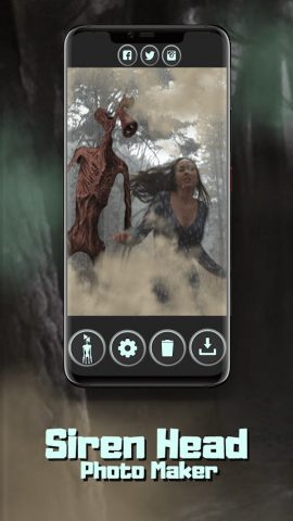 Сиреноголовый Фоторедактор для Android — скриншот 1