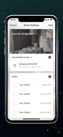 SmartSwitch для iOS — скриншот 4