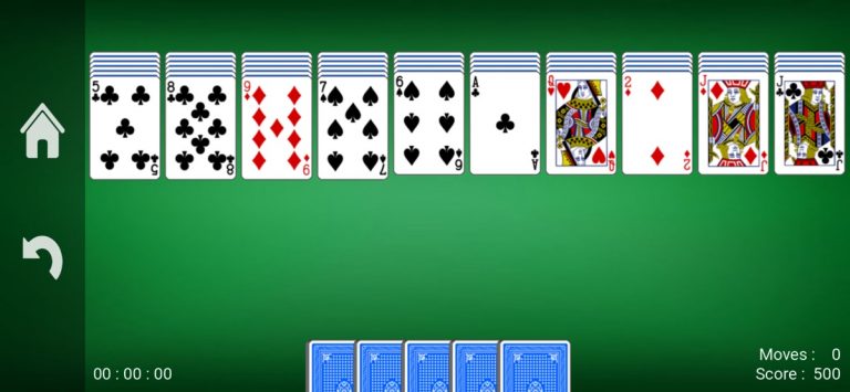 Spider Solitaire — card game для iOS — скриншот 3