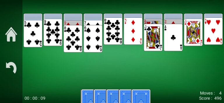 Spider Solitaire — card game для iOS — скриншот 4