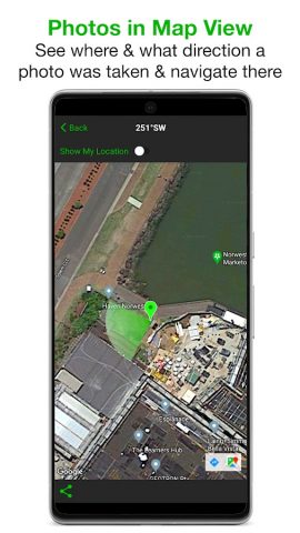 Solocator — GPS Field Camera для Android — скриншот 2