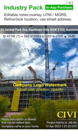 Solocator — GPS Field Camera для Android — скриншот 4