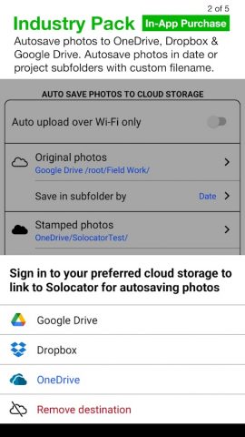 Solocator — GPS Field Camera для Android — скриншот 5
