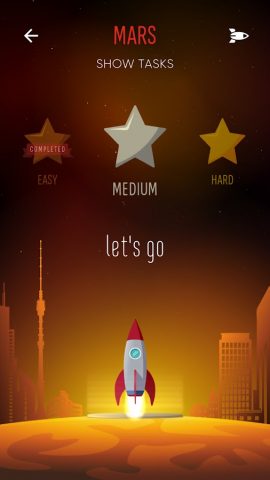 Space Math: Таблица умножения для Android — скриншот 3