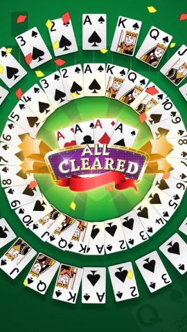 Spider Solitaire для Android — скриншот 4