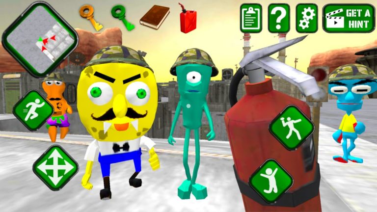 Sponge Area 51. Neighbor Alien для Android — скриншот 2