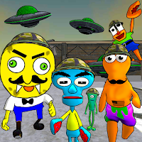 Sponge Area 51. Neighbor Alien для Android