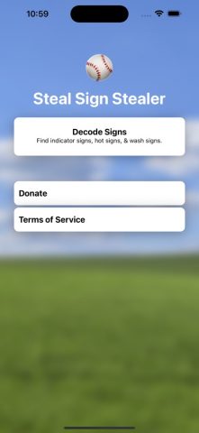 Steal Sign Stealer для iOS — скриншот 1