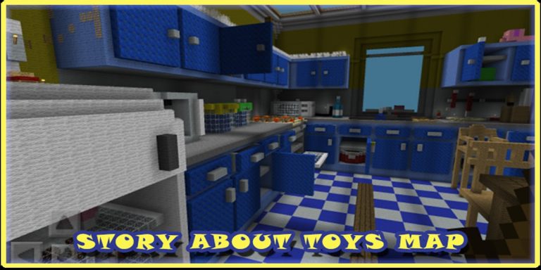 Карта история игрушек для MCPE для Android — скриншот 1