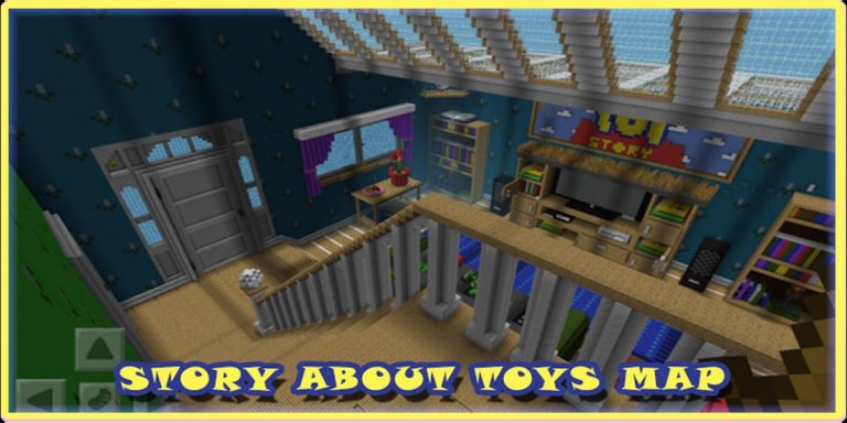 Карта история игрушек для MCPE для Android — скриншот 2