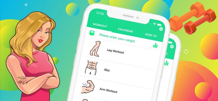 Summertime Saga: Workout App для iOS — скриншот 1