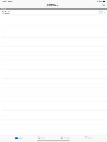 Supermicro IPMIView для iOS — скриншот 1