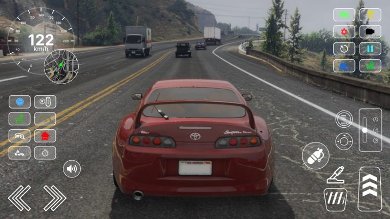 Supra Modern Drift Escape для Android — скриншот 3