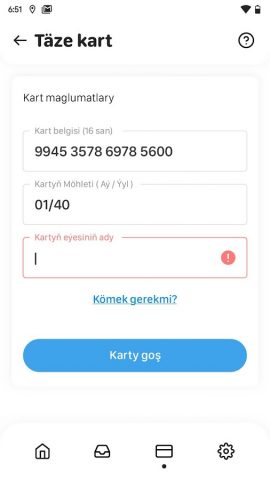 TMCELL Töleg для Android — скриншот 5