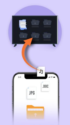 TV Files Transfer: File Share для Android — скриншот 3