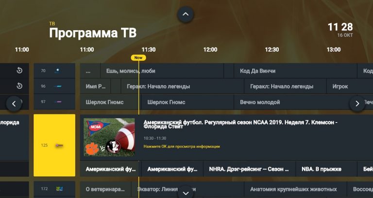 TV Интернет Дома 2.0 — скриншот 1