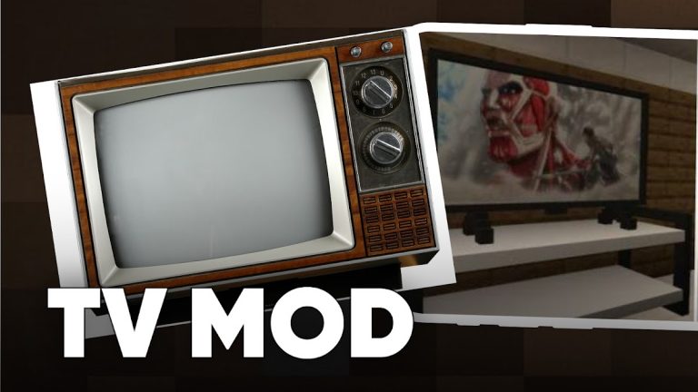 TV Mod for Minecraft PE для Android — скриншот 1