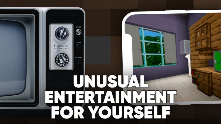 TV Mod for Minecraft PE для Android — скриншот 3