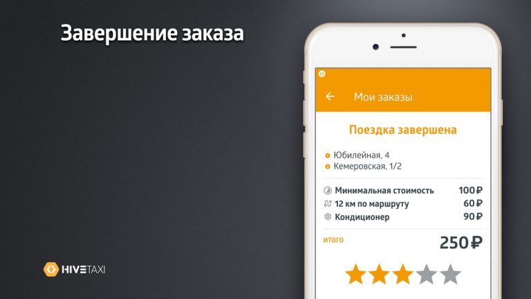 Такси Real-KMV для iOS — скриншот 5