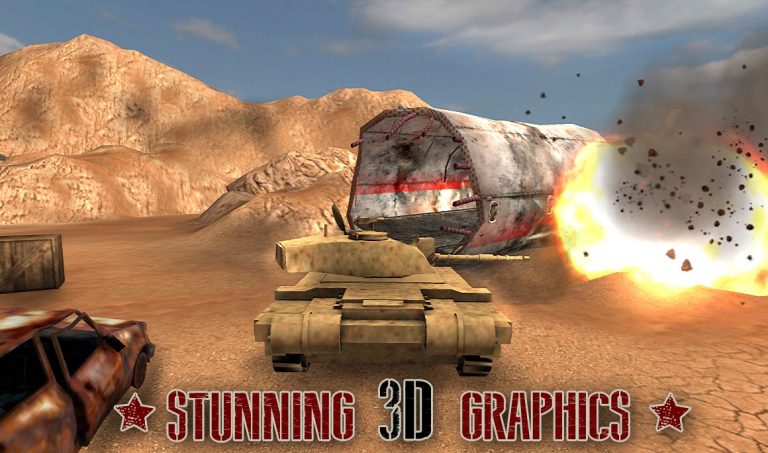Tank Simulator HD для Android — скриншот 1
