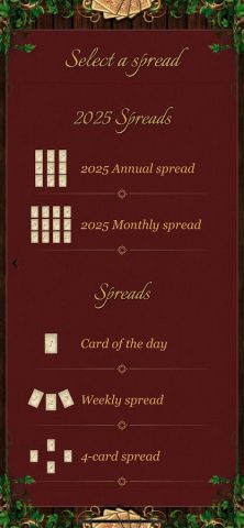 Таро мадам Ленорман для Android — скриншот 2