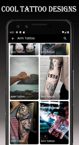 Эскизы Татуировок для Android — скриншот 5