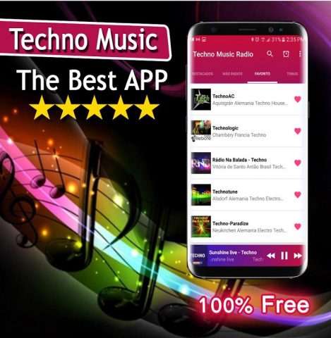 Techno Music Radio для Android — скриншот 5