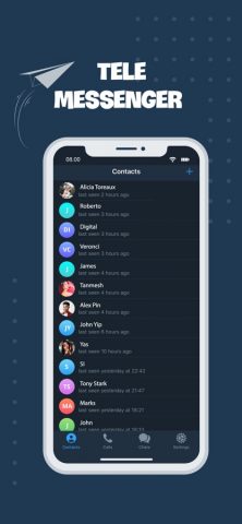 Tele Messenger Chat Secure — скриншот 2