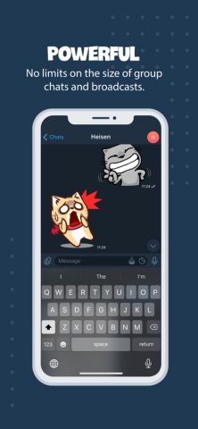 Tele Messenger Chat Secure — скриншот 3
