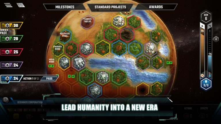 Terraforming Mars для Android — скриншот 1