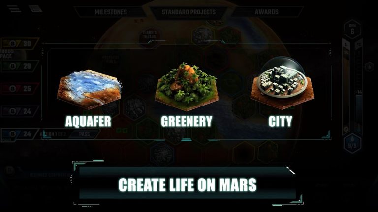 Terraforming Mars для Android — скриншот 3
