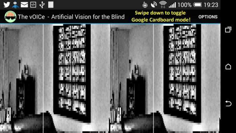 (3+) The vOICe для Android для Android — скриншот 2