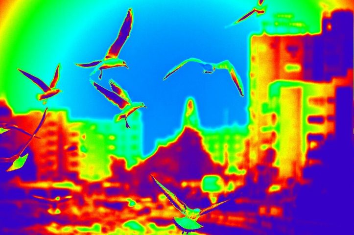Thermal scanner camera VR для Android — скриншот 2