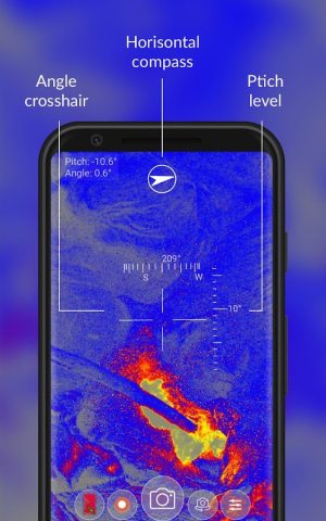Thermal scanner camera VR для Android — скриншот 4