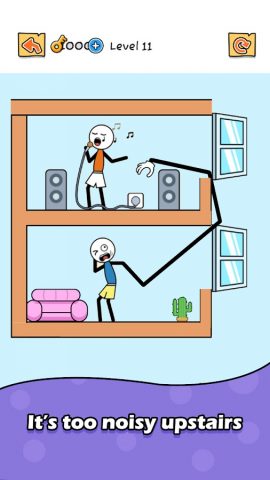 Thief Puzzle:Stick Hero Rescue для Android — скриншот 5