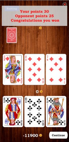 Три палки (Карточная игра) для Android — скриншот 4