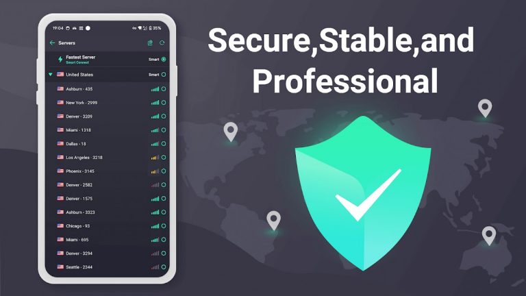 Touch VPN — Stable &Security для Android — скриншот 1