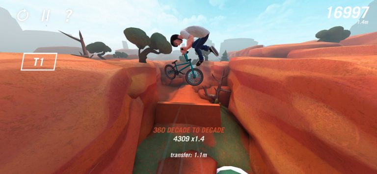 Trail Boss BMX для iOS — скриншот 1