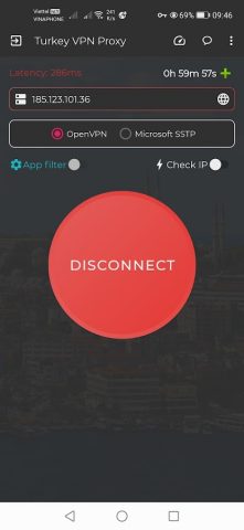 Turkey VPN — TR VPN для Android — скриншот 3