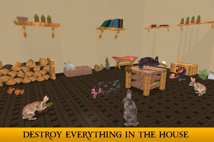 Ultimate Rabbit Simulator 3D для Android — скриншот 2