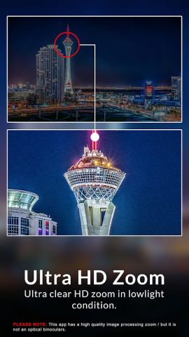 бинокль с ультра-увеличением для Android — скриншот 2
