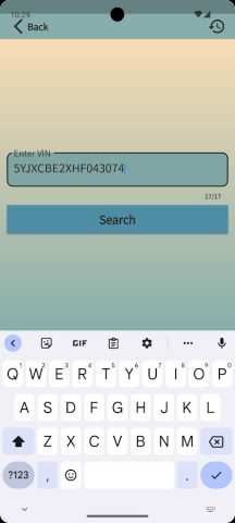 VIN Decoder & Vin check для Android — скриншот 3
