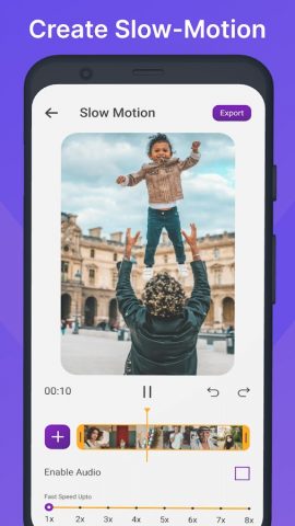 Видеоредактор и видеомейкер для Android — скриншот 2