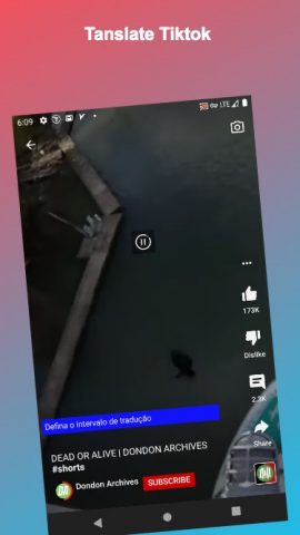 Перевод субтитров к видео для Android — скриншот 1