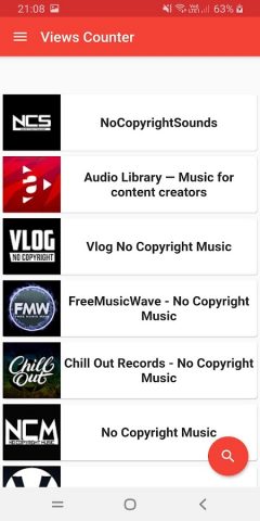 Счетчик просмотров для Android — скриншот 1