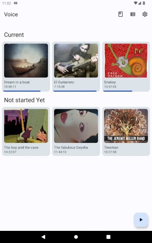 Проигрыватель аудиокниг Voice для Android — скриншот 5