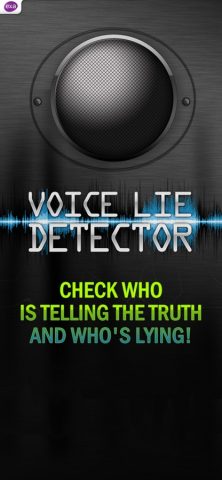 Детектор лжи голос Prank для iOS — скриншот 1